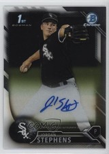 2016 Bowman Chrome Prospects Auto Jordan Stephens #BCAP-JOS Auto 11b4