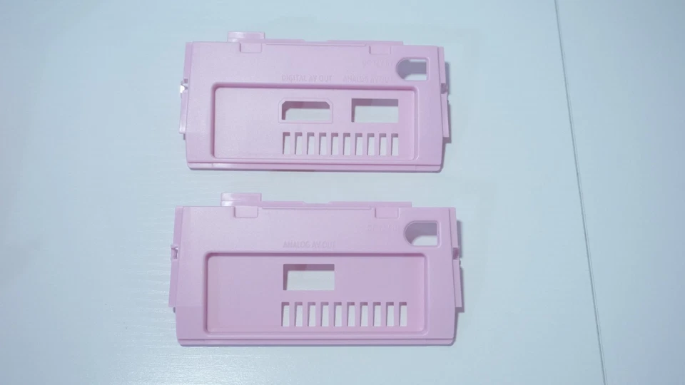 Pastel Pink Nintendo GameCube Console Shell for Model DOL-001 / DOL-101 - Image 4 of 4