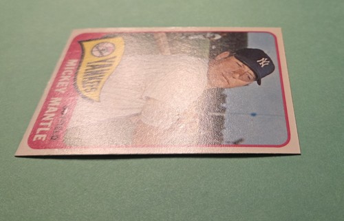 1965 Topps MICKEY MANTLE #350 **UNREAL CONDITION EXAMPLE** 💯% ORIGINAL - Picture 6 of 8
