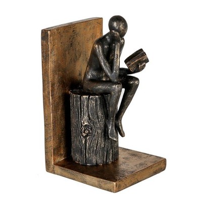 Die antike Buchstütze ''Human'' im hochwertigen Design-Geschenk für Leseratten