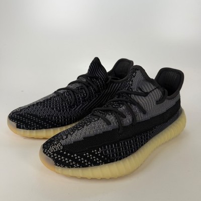 Adidas Yeezy Boost 350 V2 Carbon FZ5000 Mens Sneakers Size 11 Black Grey