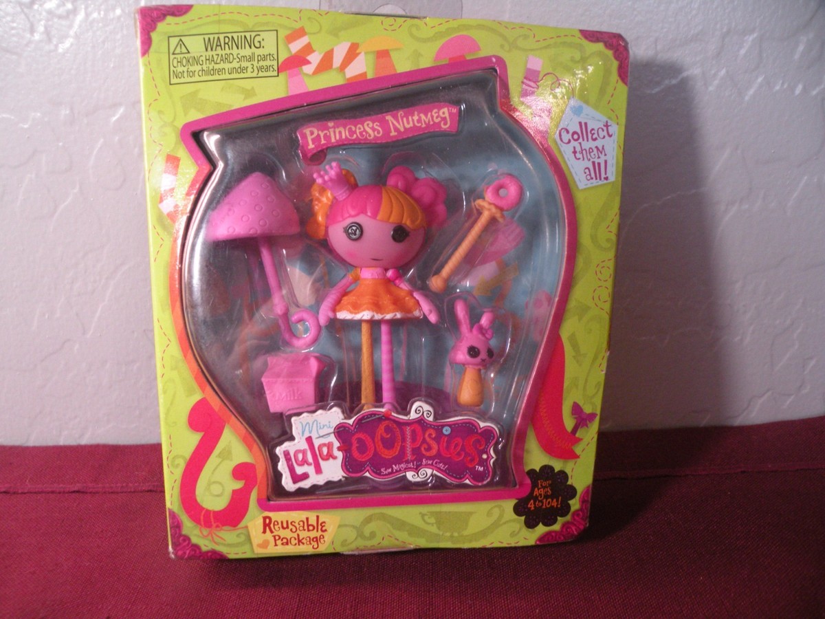 NEW Lalaloopsy Minis Lalaoopsies Princess Nutmeg Doll Figure | eBay
