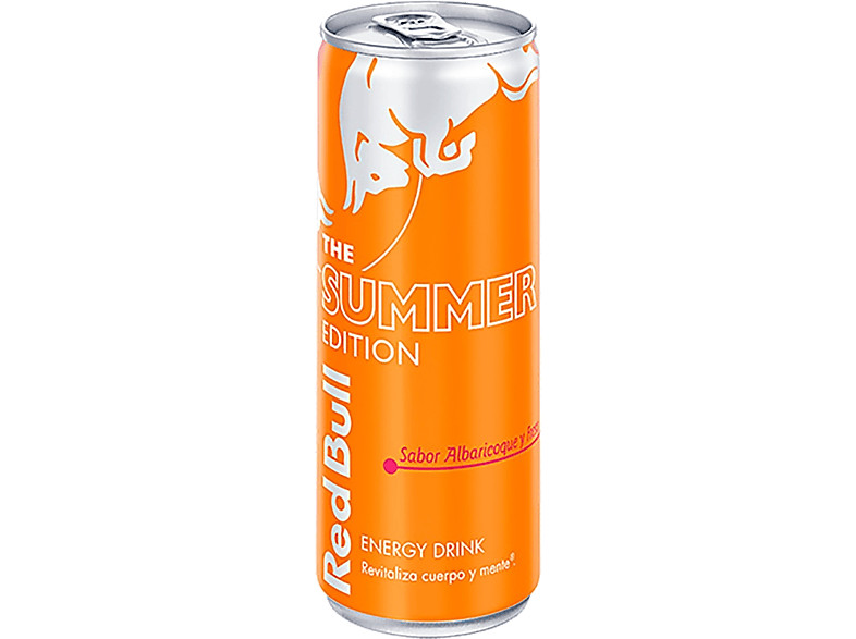 Bebida energizante - Red Bull RB Summer Edition, Albaricoque y fresa
