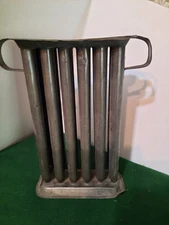 Antique Primative Tin Hand Made 12 Candle Mold Candlemold