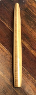 Totally Bamboo 20.5'' French Style Tapered Rolling Pin, Beautiful Inlay Very Nice