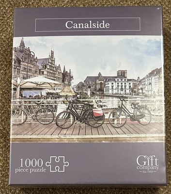 Gift Company Puzzle 1000 Teile Canalside neu und fabrikversiegelt