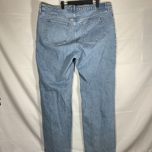 Abercrombie & Fitch Jeans Womens 35/20 Curve Love 90s Relaxed High Rise Straight - Picture 11 of 12