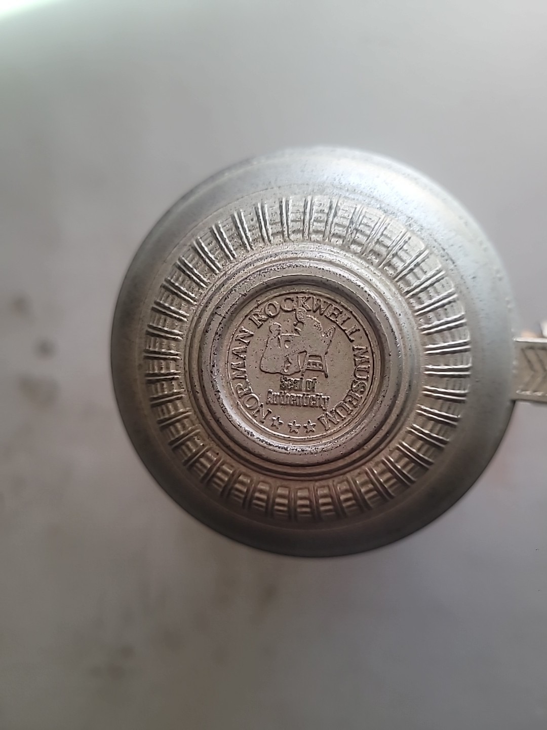 Looking Out To Sea Norman Rockwell Stein 