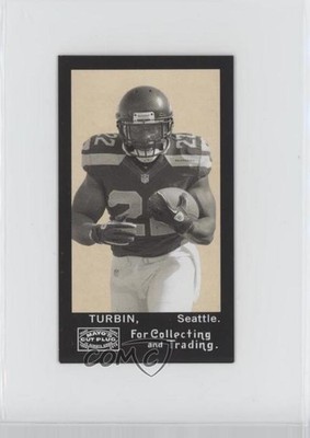 2013 Topps Archives Mayo's Cut Plug Mini Robert Turbin #M-RTU 2s4