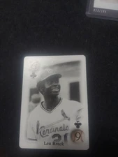 2000 U.S. Playing Card Co. All Century Team Lou Brock