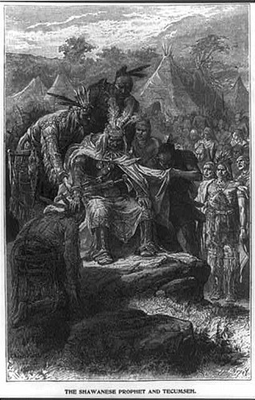 #ad #ad Shawanese ProphetTecumsehWar of 1812Shawnee ChiefIndianTenskwatawa $12.99