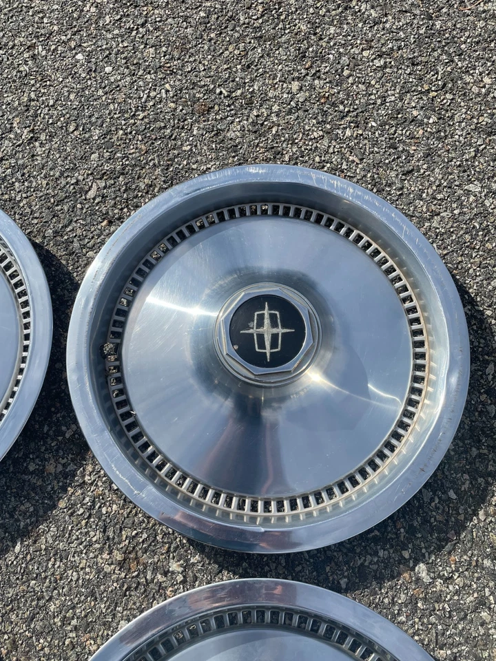 Tampas de roda calotas de 15 polegadas Lincoln Continental Town Car fábrica 1975 a 1982 - Imagem 4 de 4