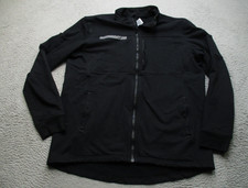 Bulwark FR Jacket Mens XL Black Fleece Full Zip Flame Resistant Workwear SEZ2BK2