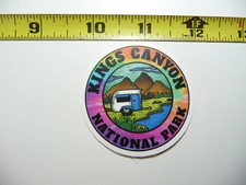 KINGS CANYON NATIONAL PARK CALIFORNIA #1 SMALL STICKER DECAL HIKING CAMPING
