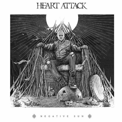 欧LP Heart Attack (4) Negative Sun AFR0043 Atomic Fire /00260 LP HEART ATTACK (4) Negative Sun AFR0043 Atomic Fire EUROPE