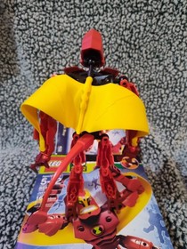 LEGO Ben 10 Alien Force  Spidermonkey And Jet Ray Buildable Aliens Setof2 Built