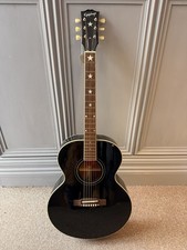 Epiphone J-180 LS Acoustic Guitar Inspired by Gibson with Official Hard Case