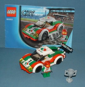 CITY, RACE SETS 60053 CAR / 30314 GO-CART / 60145 BUGGY - LEGO - USED