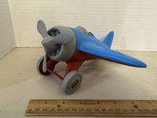 Green Toys Blue & Red Airplane 100% Recycled Plastic Eco USA Made Pre-owned