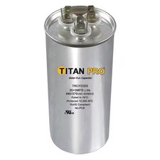 Titan Pro Trcfd5075 Motor Dual Run Cap, 50/7.5 Mfd, 370-440V