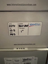 Men's size 10.5 (UK) Regular Wide Ballroom Shoes - International Dance Shoes