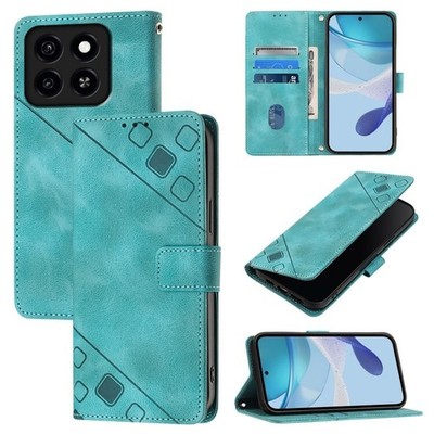 For ZTE Blade A35 / A55 Skin Feel Embossed Leather Phone Case cover shell