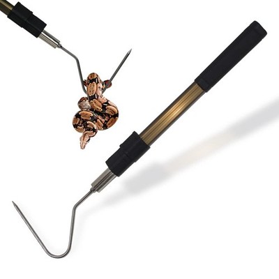 Wamlet 41.6'' Snake Hook Reptile Catcher Stick Tongs Rattlesnakes Grabber Pick...