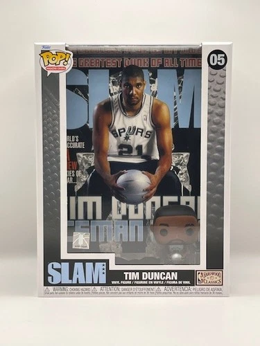 Funko POP! Magazine Cover NBA SLAM Tim Dunkan 05