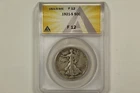 1921-S Walking Liberty Half Dollar ANACS F12