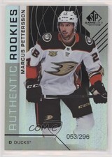 2018-19 SP Game Used Authentic Rookies Rainbow 53/296 Marcus Pettersson #108 hn6