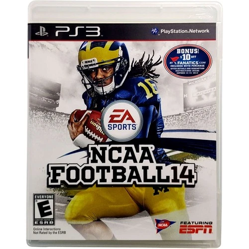 NCAA Football 14 - Sony Playstation 3 PS3 Pristine Tested Authentic 1Y Guarantee