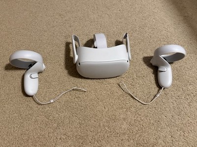 Broken Oculus Quest 2 256GB VR System KW49CM LCD Burns/Bright