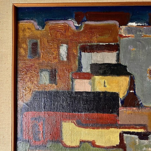 Norberto Berdia “Muros Medioevalis” Oil Painting On Canvas Signed 26x22” - Picture 6 of 11