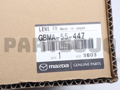 ビークレンズ GBMA55447 Genuine Mazda LENS,FRONT GBMA-55-447 | eBay