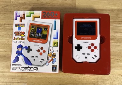 Retro-Bit Go Retro Portable Handheld Game System 260+ Games Mega Man 2 W/ BOX!