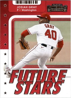 2021 Panini Contenders Future Stars #12 Josiah Gray - BB