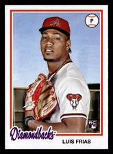 Luis Frias 2022 Topps Archives #159 Diamondbacks Rookie Buy10get5FREE