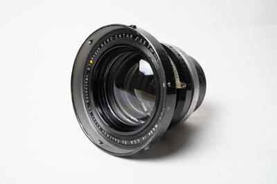 Kodak Aero Ektar 7'' Zoll 178mm f/2.5 Großformat Objektiv 5x5 für Speed Graphic ect