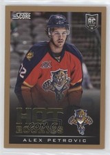 2013-14 Panini Rookie Anthology Score Update Gold Alex Petrovic #740 0c3