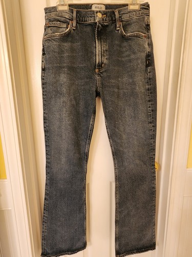 AGOLDE Women’s High Rise Straight Leg Blue Medium Wash Denim Jeans 29