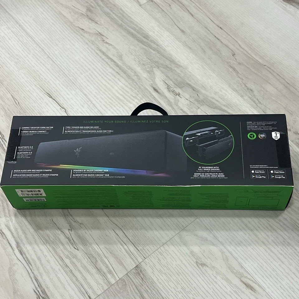 New Razer LEVIATHAN V2 X Bluetooth Gaming Speaker Black RZ05-04280100-R3U1 - Image 2 of 4