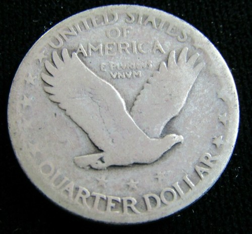 1927-S Standing Liberty Quarter Good - Imagen 4 de 8