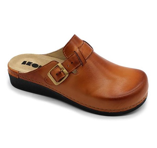 klompen met antislip-zool en elastische zijdes - comfortabel bij Hallu