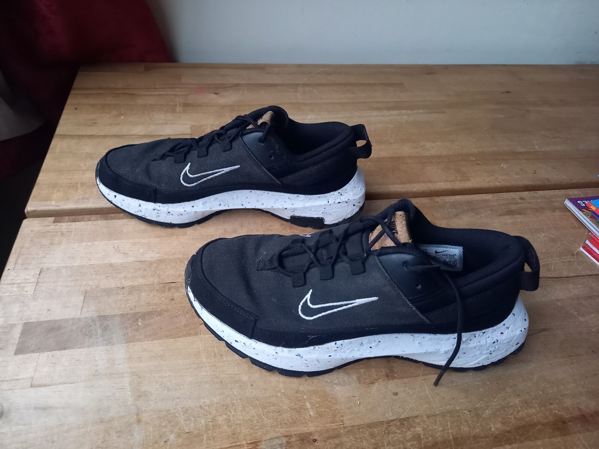 nike black crater remixa trainers