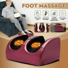 2024 US 6 in 1 Electric Kneading Massager Foot Calf Leg Rolling Massage Machine
