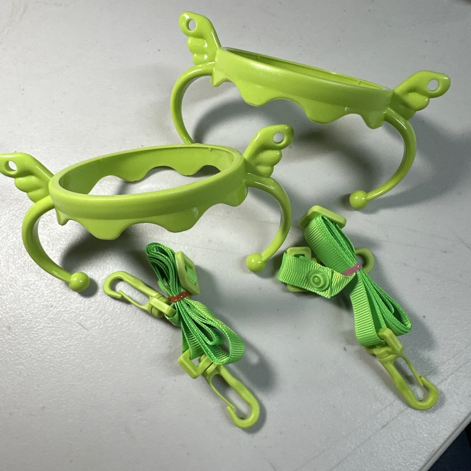 Empuñadura con mango de biberón y correa para el hombro para biberones de silicona Comotomo, paquete de 2 Foto 2 de 3