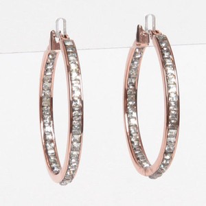 michael kors diamond hoop earrings