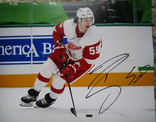 TYLER BERTUZZI SIGNED 8X10 MATTE PHOTO DETROIT RED WINGS (B) LOA