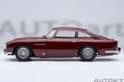 1/18 Aston Martin DB5 RHD Dubonnet Rosso Red Model Car By AUTOart