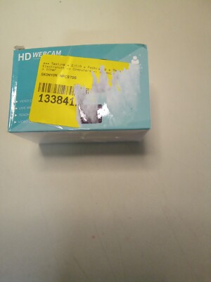 HD Webcam w/ High Quality Glass Lens Clear Image - Video Chat/Webcast/Conference
